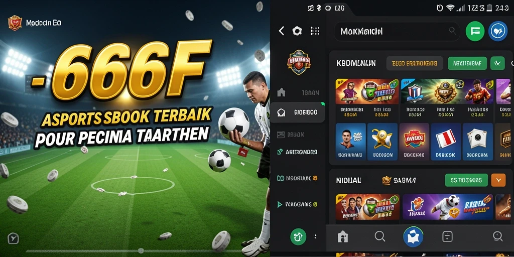 Screenshot utama 666F menampilkan antarmuka taruhan yang menarik.