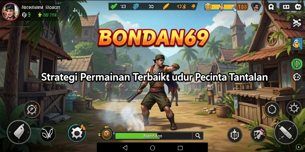 Tangkapan layar gameplay BONDAN69 yang menunjukkan pertempuran strategi.