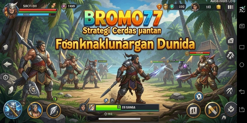Gameplay seru dan strategi mendalam dalam BROMO77.