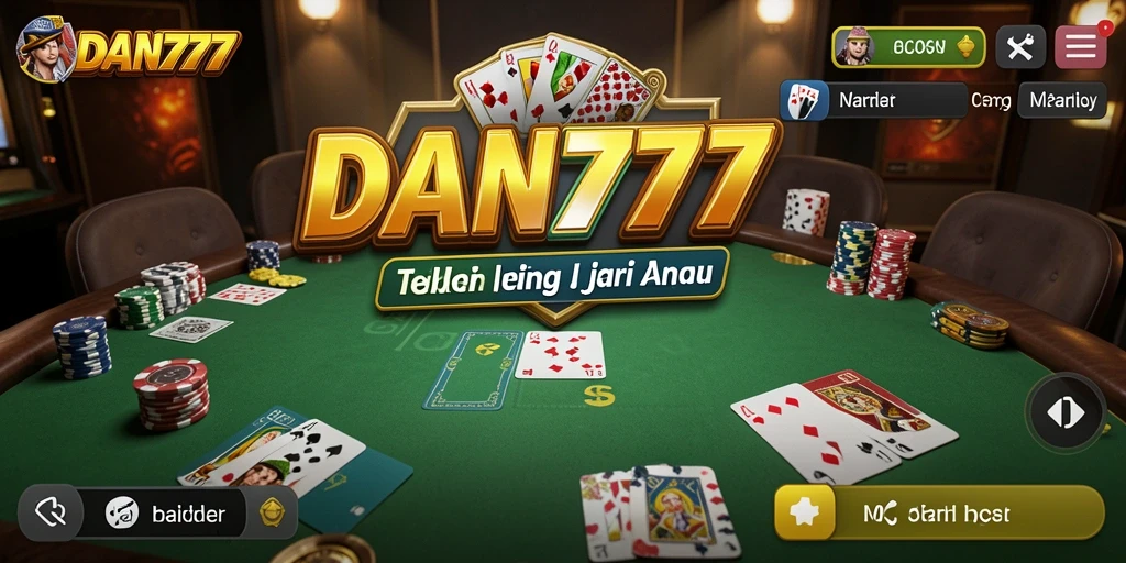 Tampilan permainan poker yang mengesankan dan antarmuka yang intuitif.