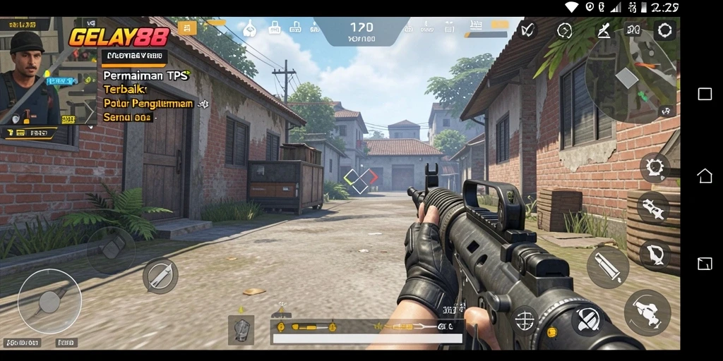 Tangkapan layar gameplay intens dari GELAY88 dalam aksi.