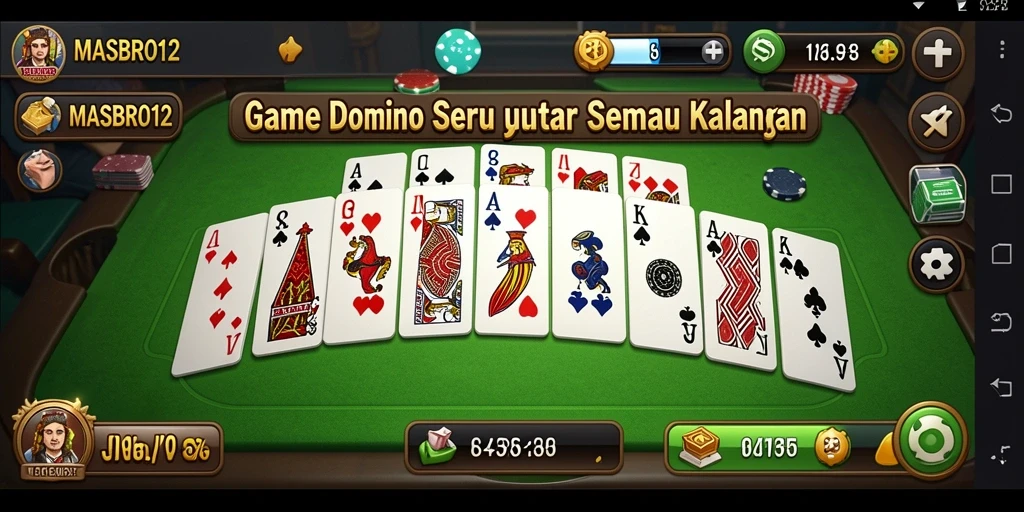 Tampilan gameplay seru dan interaktif di MASBRO12.