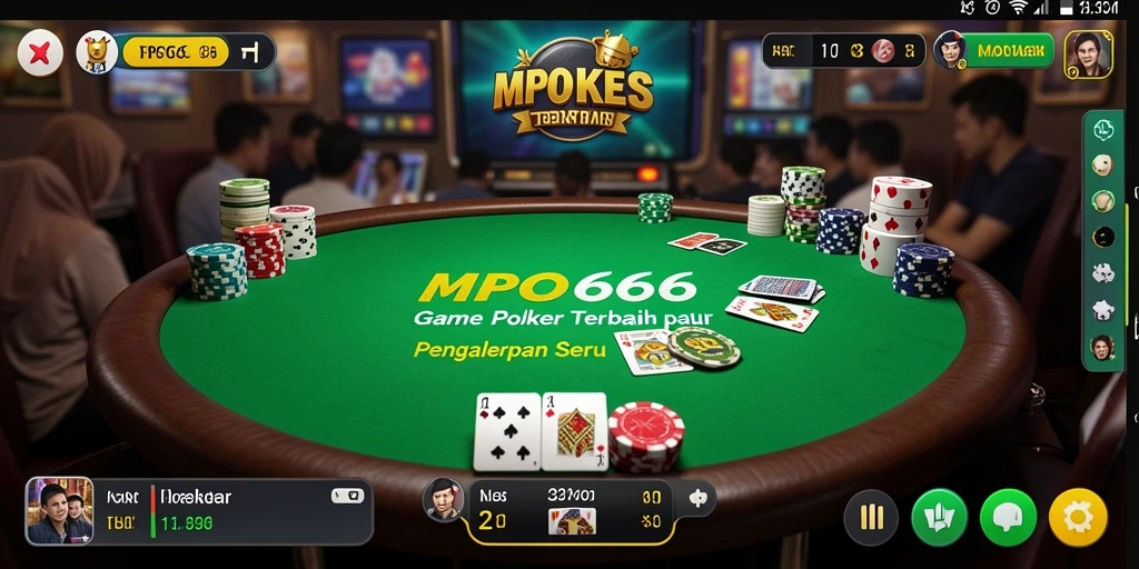 Gameplay seru Poker di MPO666 dengan grafis memukau.