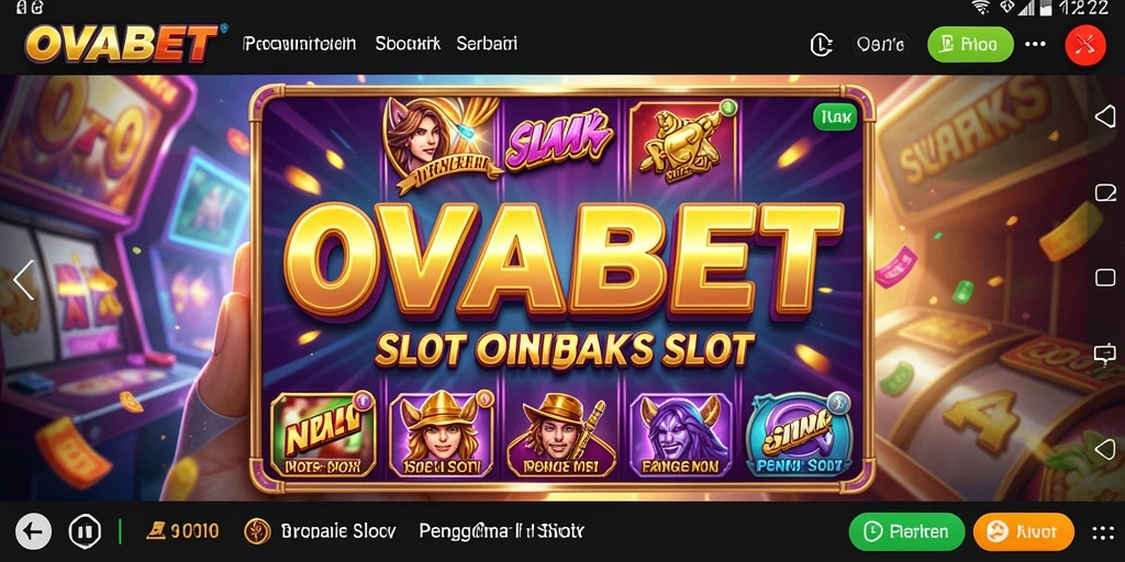 Screenshot utama gameplay Slot OVABET yang menampilkan suasana mendebarkan.