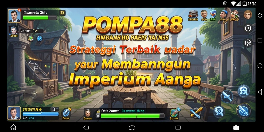 Ekspresi intens dalam pertempuran strategi POMPA88.