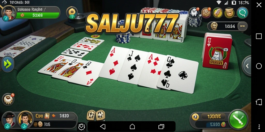 Tampilan gameplay SALJU777 yang menawan dan interaktif.