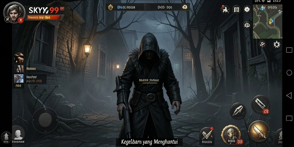 Gameplay menakutkan SKY99 yang penuh ketegangan.