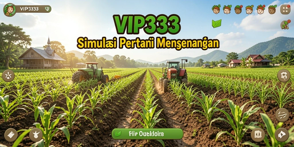 Gameplay menarik dalam dunia pertanian VIP333 yang penuh warna.